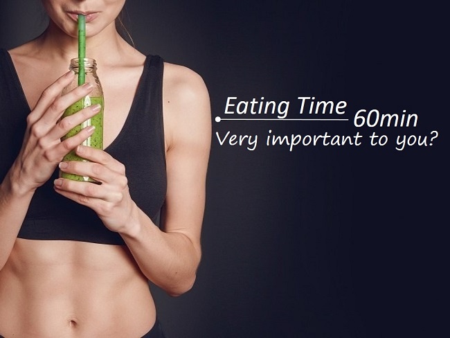 運動後60分鐘要進食