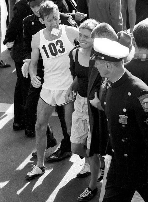 波比吉布跑波士頓馬拉松
