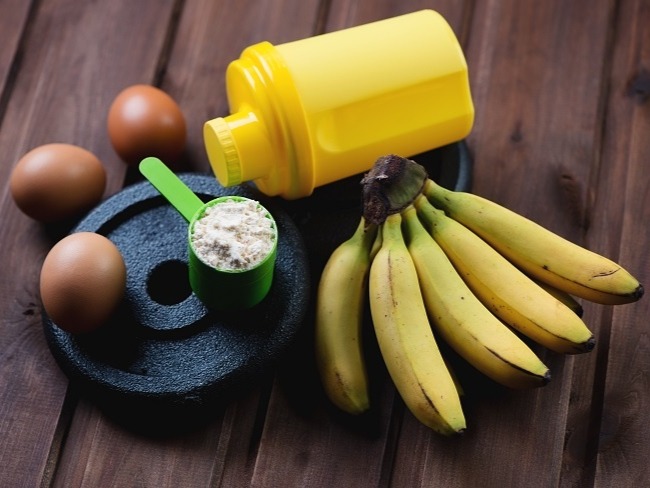 香蕉搭配蛋白質