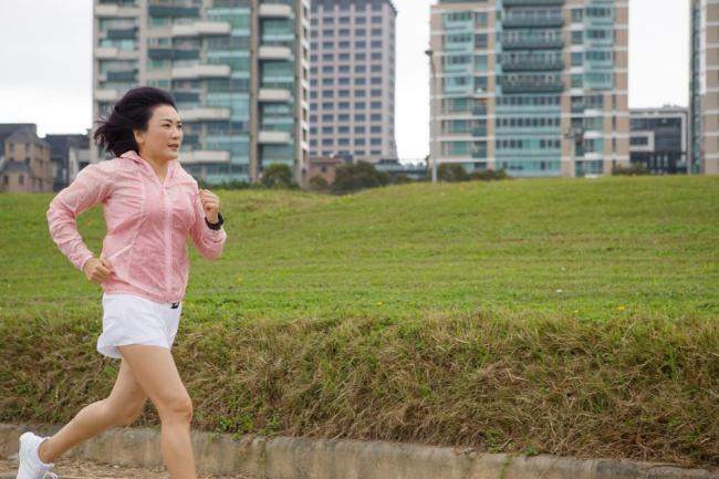 姚黛瑋的運動生涯從10年前的一場 3 公里路跑開始