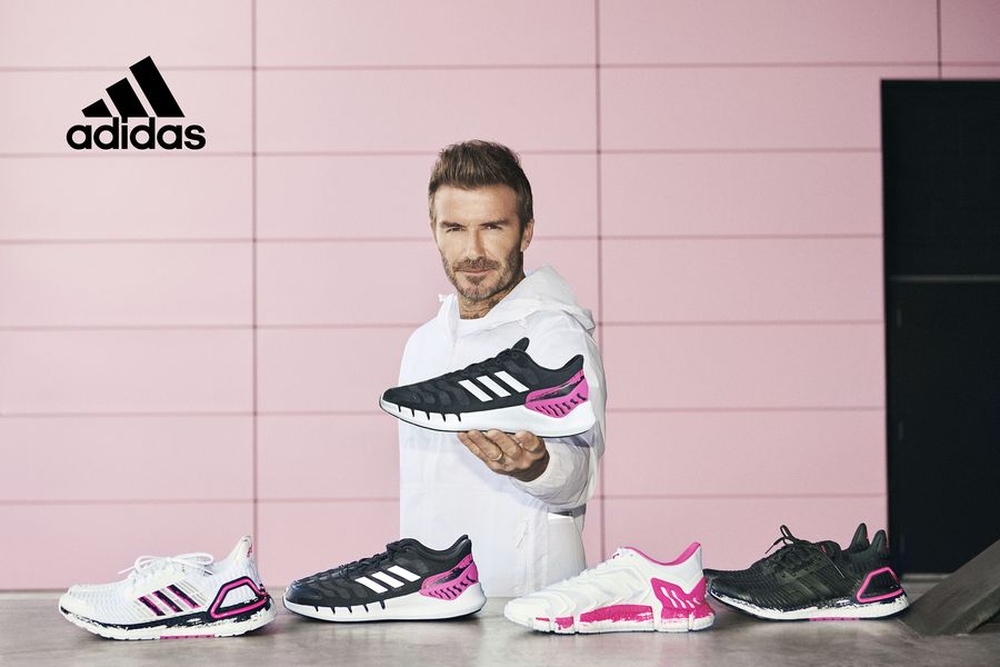 貝克漢也穿高調粉色！adidas攜手David Beckham聯名透氣跑鞋經典款